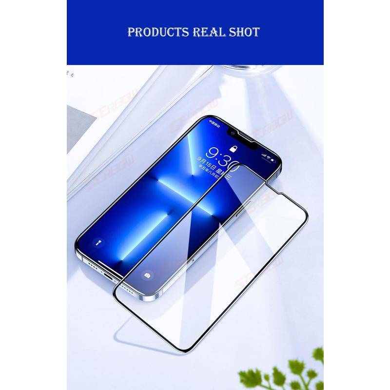 Kính Cường Lực 9D Bảo Vệ Toàn Màn Hình Cho iPhone 11 12 13 Pro MAX 6 6s 7 8 Plus SE 2020 2022 SE3