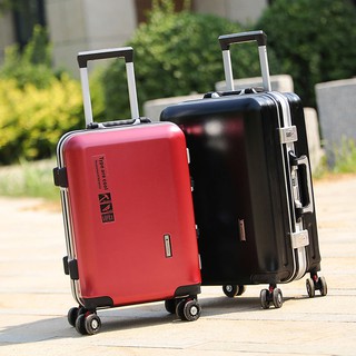 Rẻ và đẹp♛♙✢Vali kéo Kangaroo nữ nam học sinh cấp 3 khung nhôm mật khẩu dung tích lớn Phiên bản Hàn Quốc đa năng n