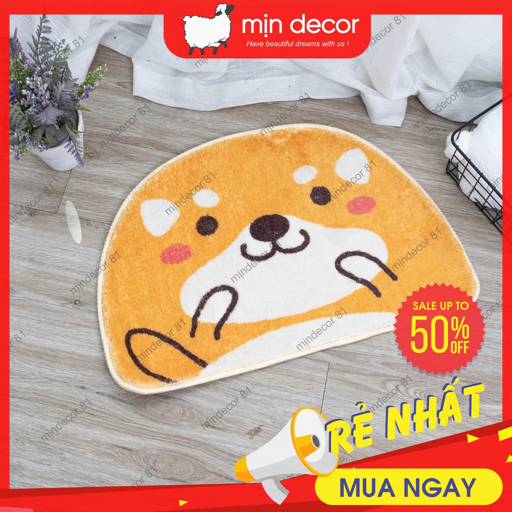 THẢM CHÂN 5D - THẢM NỆM BY MỊN DECOR