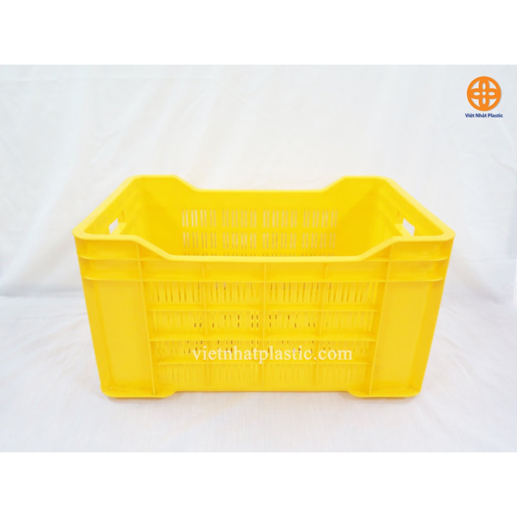 Sóng nhựa 6T rỗng 5046 Việt Nhật, Rổ nhựa to, Khay đựng rau củ thuỷ hải sản