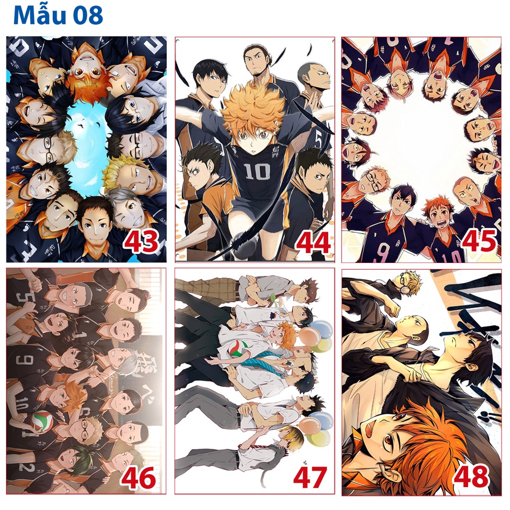 Poster/ tranh dán tường anime Haikyuu!