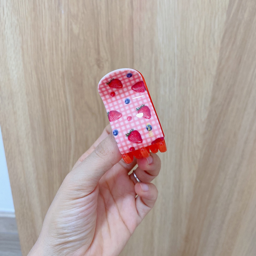 Kẹp càng cua nhựa dẻo 5 răng Honey dẻo không gãy- 2025