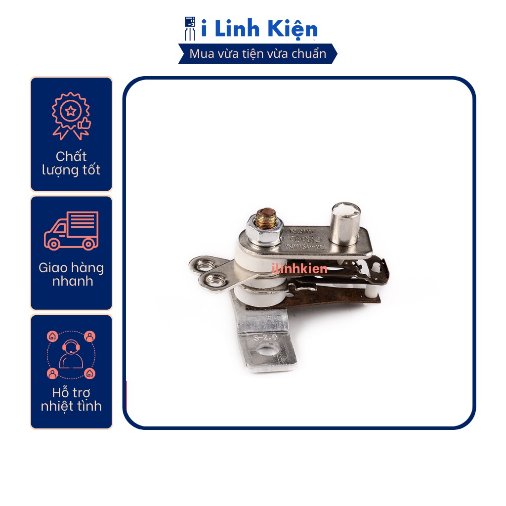 Rơ le nhiệt nồi cơm , nồi áp suất KSD101 15-20A 250V chất lượng tốt.