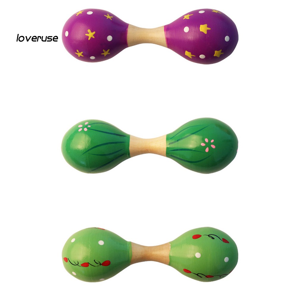 Đồ chơi nhạc cụ Maraca bằng gỗ