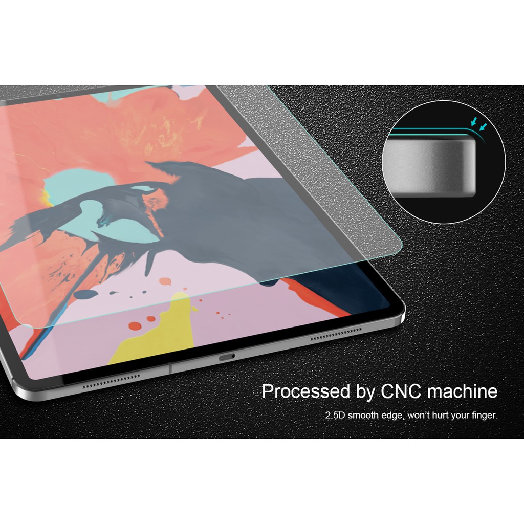 Kính cường lực Nillkin H+ cho iPad Pro 11/12.9 inch (2018/2020/2021) iPad 9.7/Gen 10.2/Air 3/4(10.5/10.9 inch), Mini 5/6