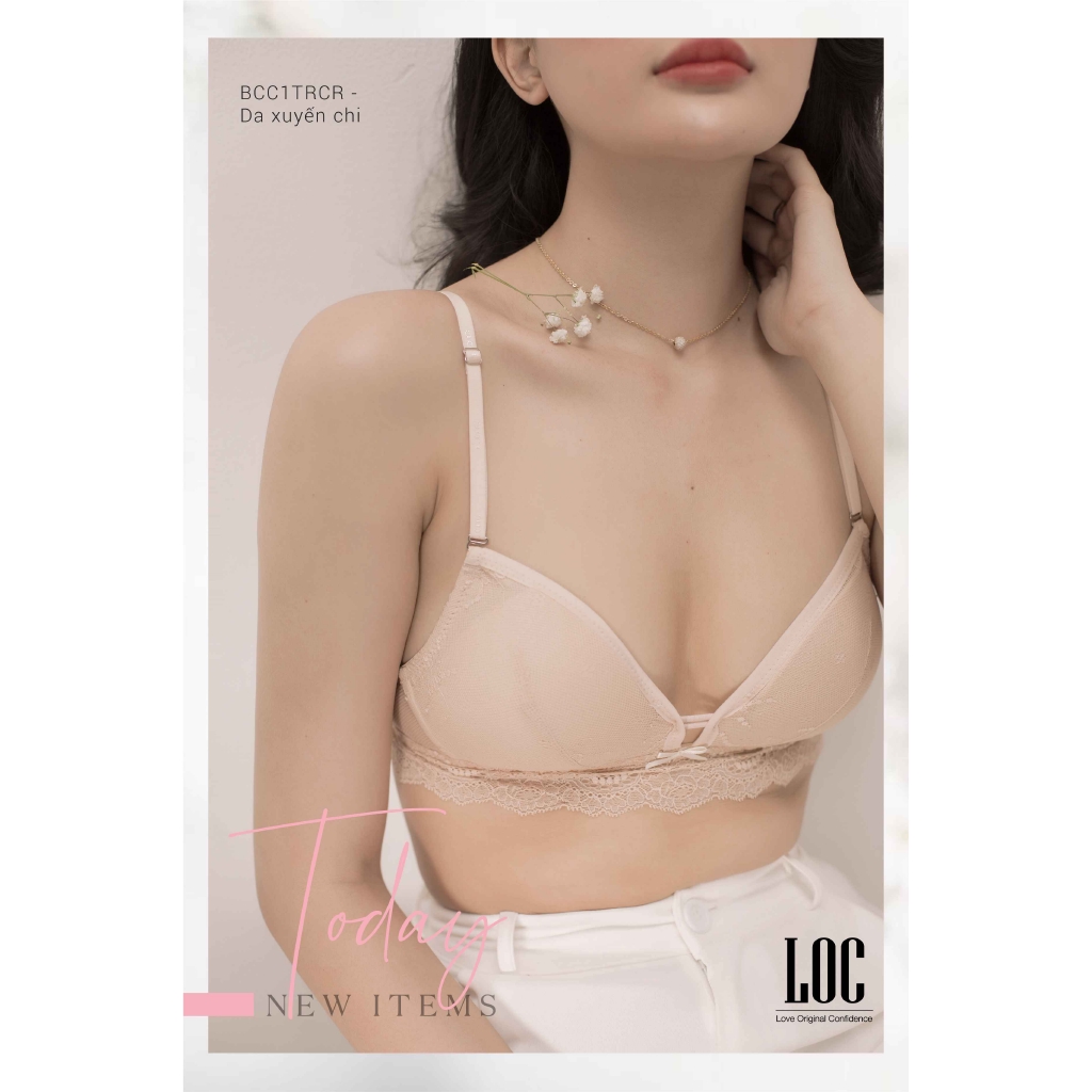 Áo Lót Không Gọng Bọc Cúp Đơn Tròn Chân Ren - Da Xuyến Chi | BigBuy360 - bigbuy360.vn
