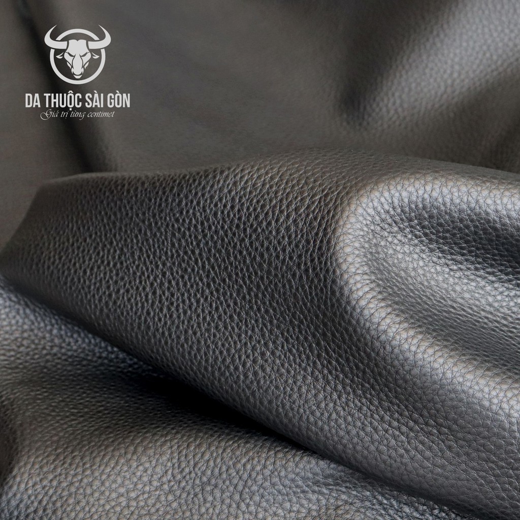 10 Pia da Sago màu đen thương hiệu Da Thuộc Sài Gòn - Da làm túi xách