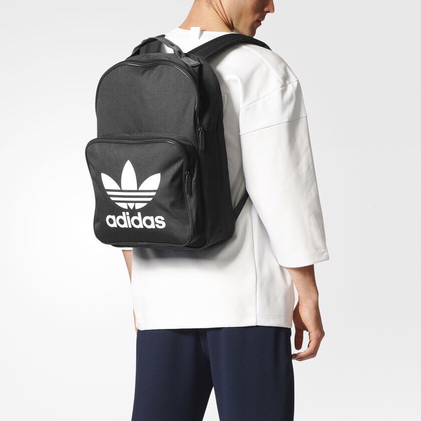 FREESHIP Balo Adidas Originals Mochila Trefoil Backpack - Đen - BK6723 | ẢNH THẬT | [ HÀNG XUẤT DƯ XỊN 100% ] #9
