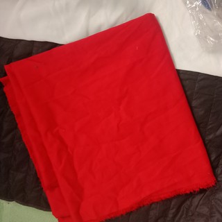 Vải kaki đỏ tươi khúc 1m4 khổ 1m5 til shop