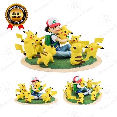 Mô hình nhân vật phim hoạt hình Pokemon bằng PVC