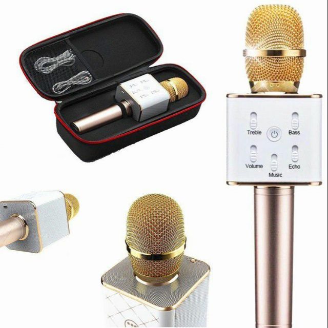 Loa Micro Bluetooth Q7 hát KARAOKE cực hay