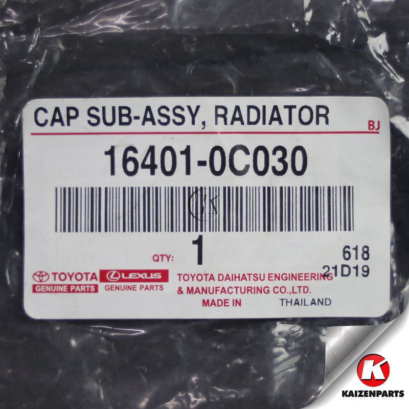 Nắp két nước chính hãng TOYOTA | 164010C030