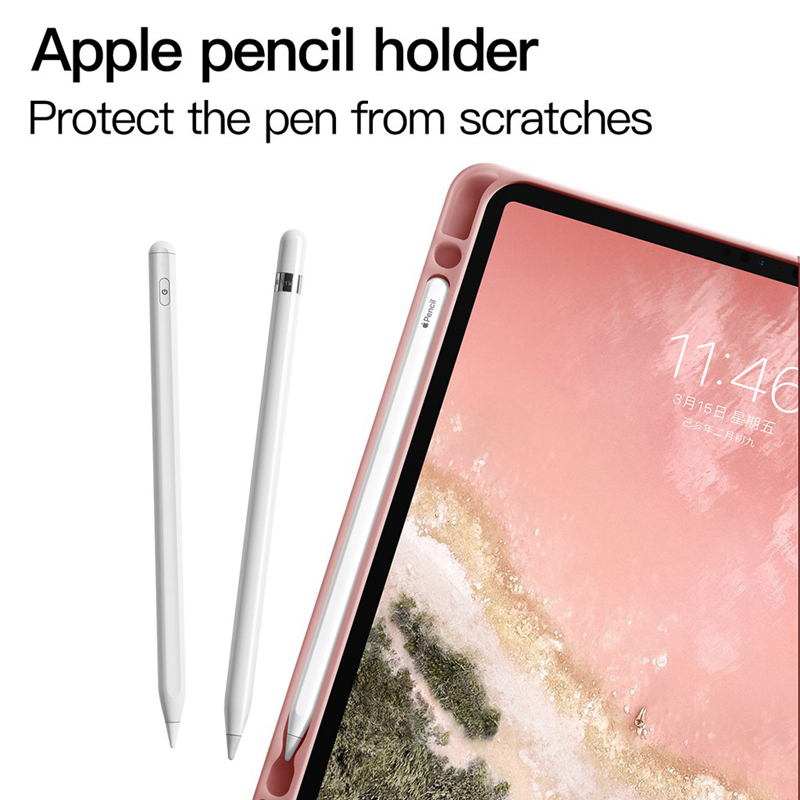 Bao Da Kèm Bàn Phím Không Dây Nhiều Màu Sắc Cho Ipad Air3 Air4 Pro10.5 Pro11 10.2 Ipad 7th Gen 8