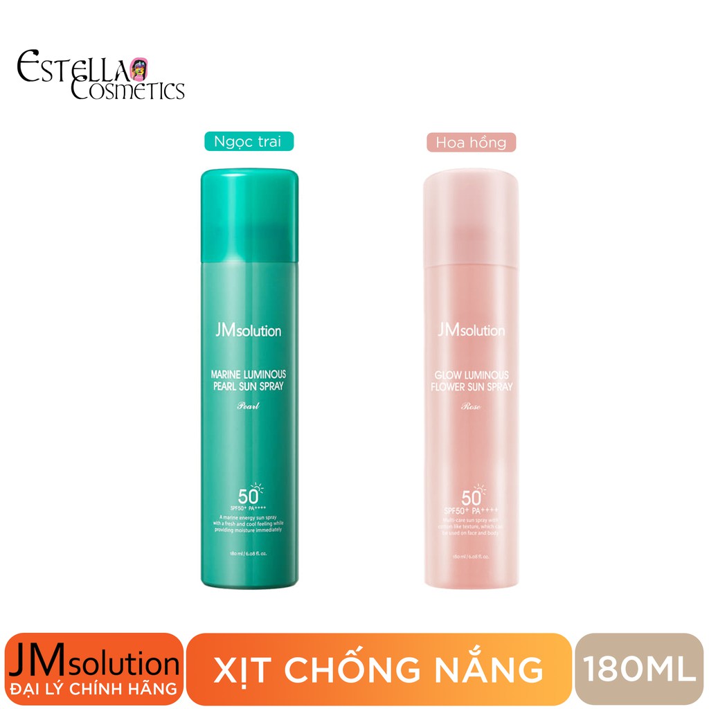 Chống Nắng Xịt JMsolution Luminous Sun Spray SPF50+ PA+++ 180ml