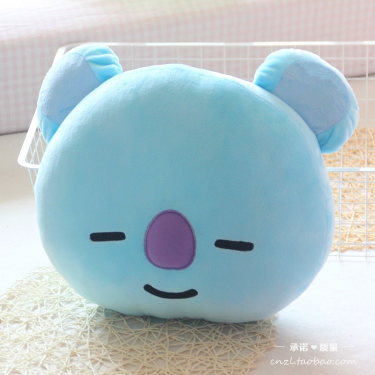 gối bts ôm mềm mại bông xinh xắn Gấu BT 21 tata COOKY CHIMMY KOYA VAN SHOOKY RJ MANG