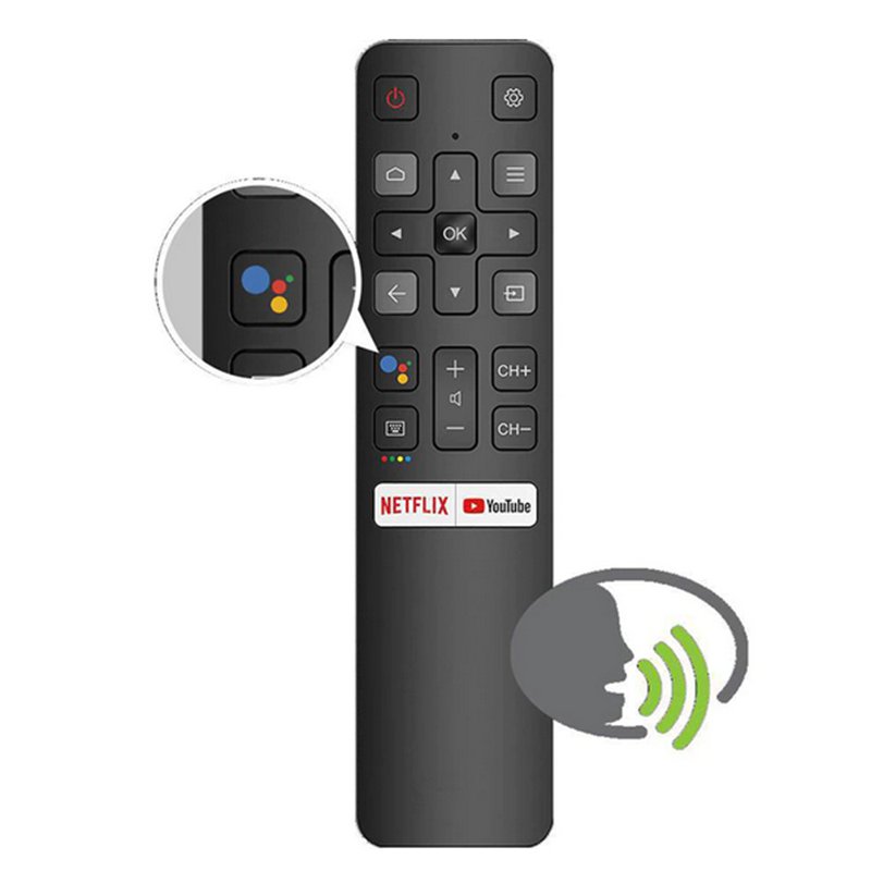 Điều Khiển Từ Xa Cho TV TCL RC802V FNR1 49P30FS 65P8S RC802V FMR1 c715 65p815 RC802V FUR6 43 P715 43A423 43 P615