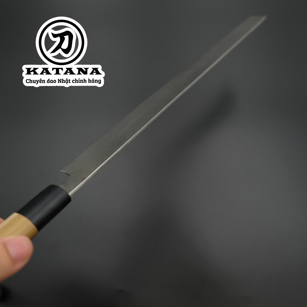 Dao bếp Nhật cao cấp BUNMEI Tako Sashimi tay phải (330mm)