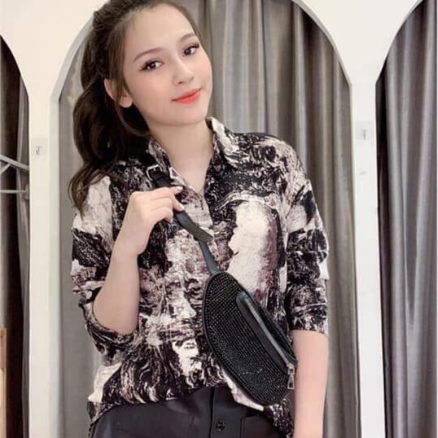 Áo sơ mi lụa Nhật sang chảnh đồng giá 75k-79k