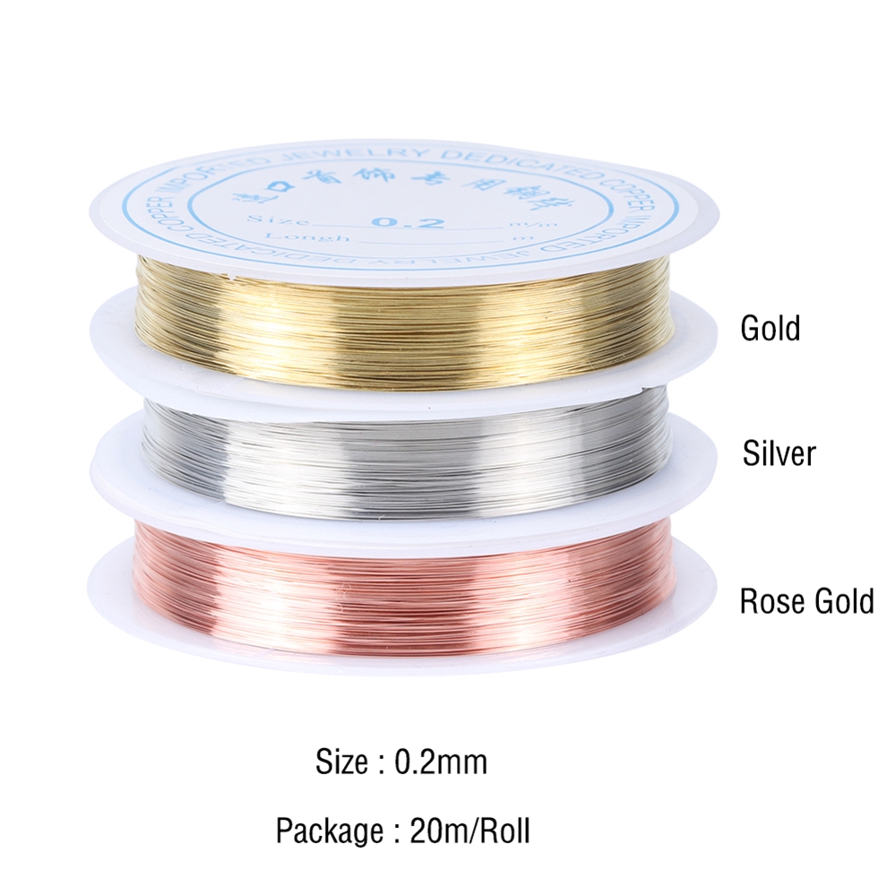 Cuộn dây đồng dùng trang trí móng nghệ thuật