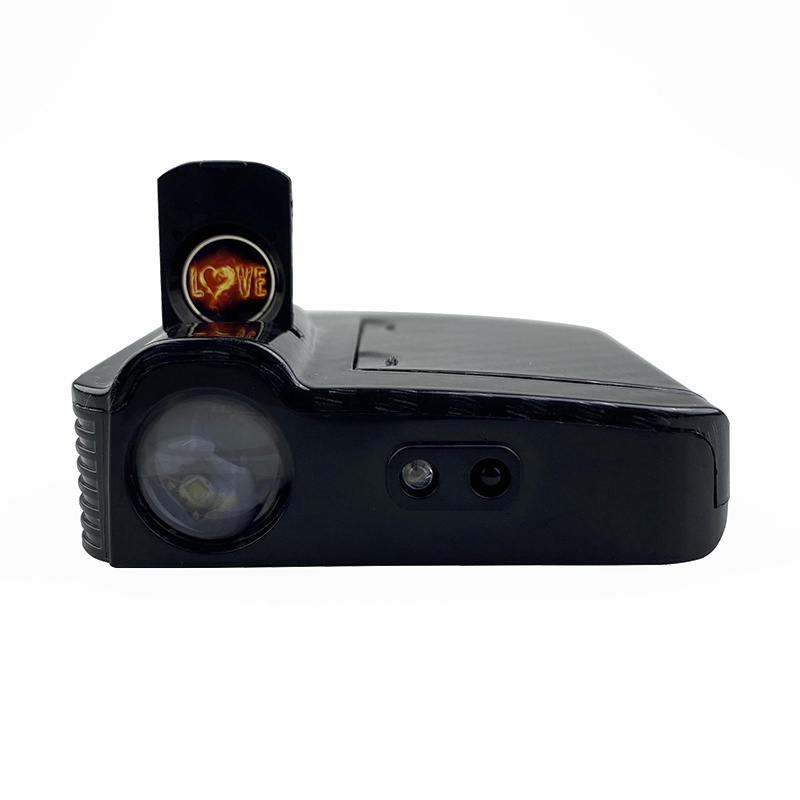 Bộ 2 Đèn Led Laser Không Dây Hình Ma Trang Trí Cửa Xe Hơi