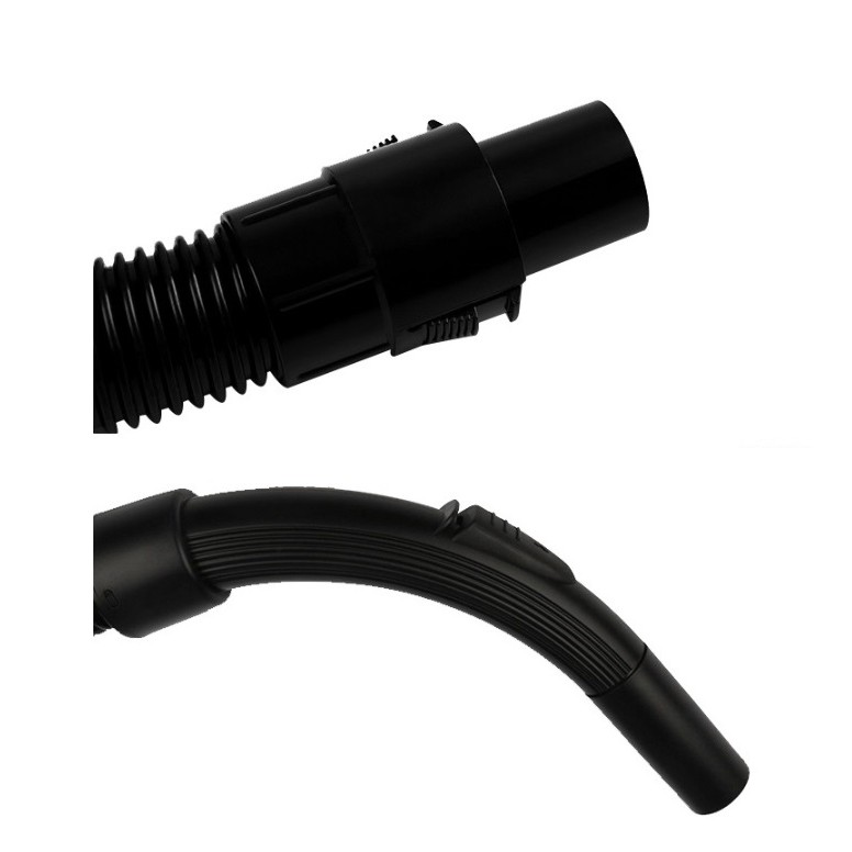 Ống hút bụi gân nhựa 2m cho máy công nghiệp đường kính 32mm - Đầu ống hút cho máy hút bụi