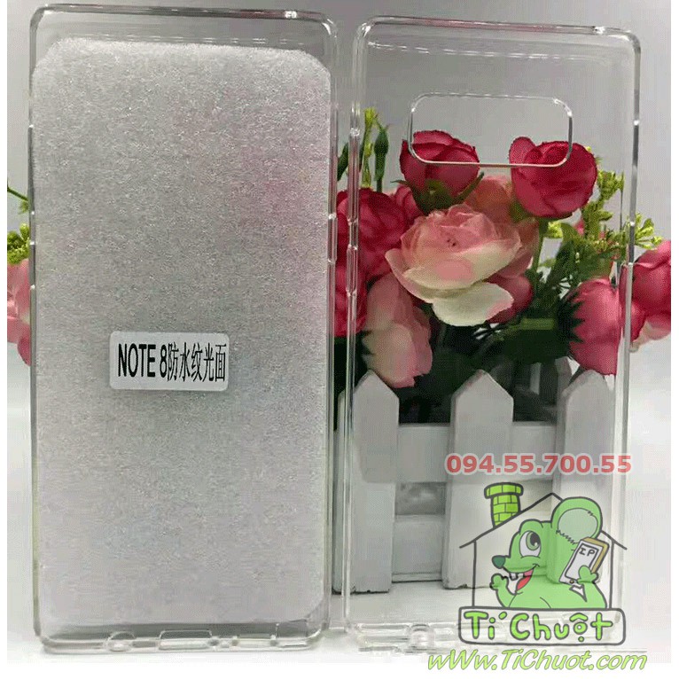 [Loại Tốt-Ảnh Thật] Ốp lưng Samsung Note 8 Silicon Dẻo Trong Suốt