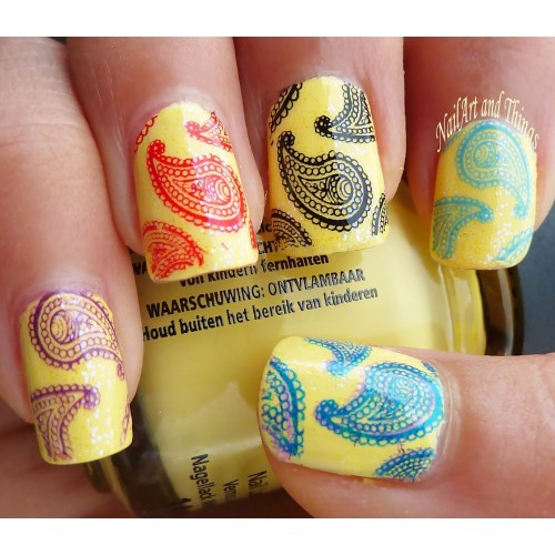 Bộ sơn in KONAD Stamping Nail Art