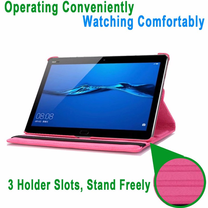Bao da cho máy tính bảng Huawei Mediapad M5 Lite 10.0/C5 10 (10.1&quot;) + Bút cảm ứng