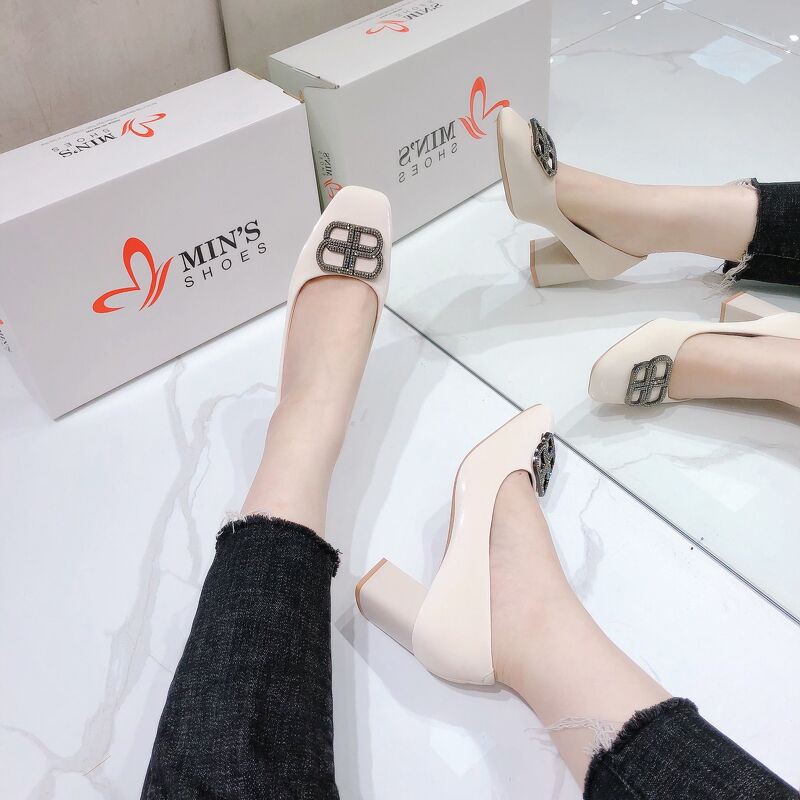 Min's Shoes - Giày da cao cấp đính đá V213