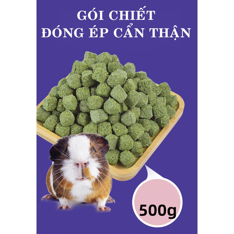 Cỏ nén thảo mộc cho thỏ bọ