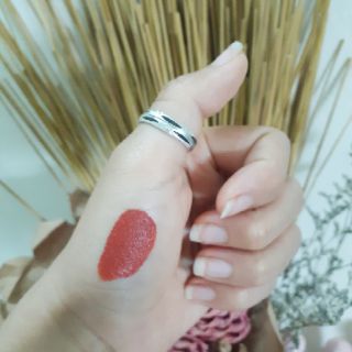 Son sap handmade màu đỏ gạch