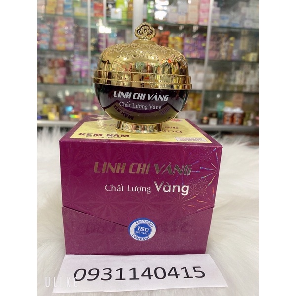 Kem nám vip linh chi vàng hủ 35g