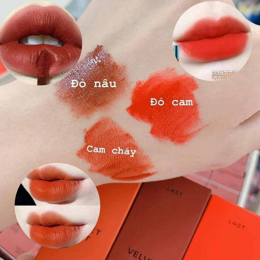 Son Kem Lì Bbia Last Velvet Lip Tint - Mẫu mới VEGAN V Edition thuần chay V02 V12 V24 V25 V36 V38