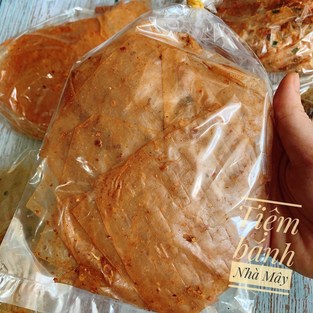 Bánh Tráng Muối Tỏi Xì Ke Siêu Cay Ăn Cực Ghiền Bịch 60G - Bánh Tráng xike nghệ sĩ