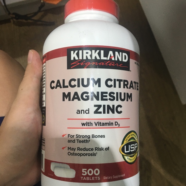 CALCIUM CITRATE Magnesium and Zinc