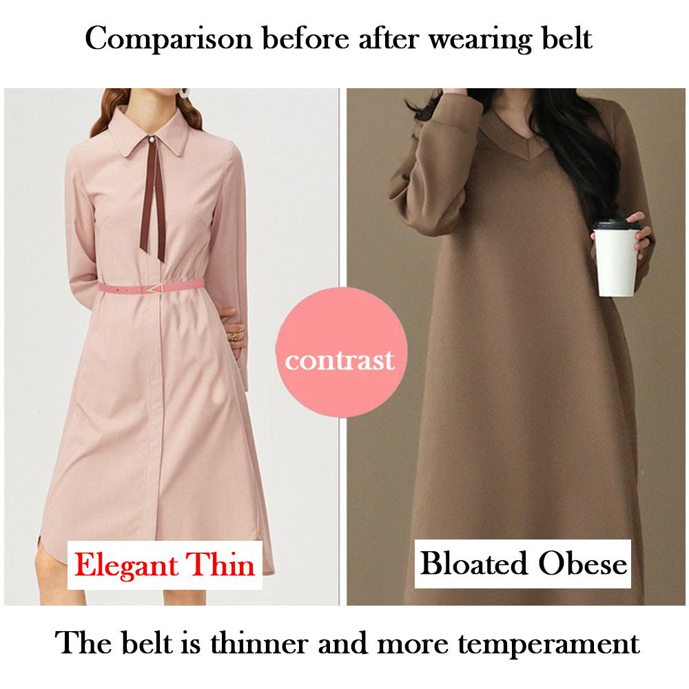 Thắt Lưng Da PU Thiết Kế Xinh Xắn Hợp Thời Trang Cho Nữ