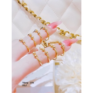 Nhẫn bi bóng vàng