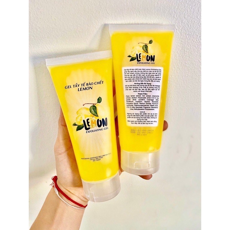 Tẩy tế bào chết lemon
