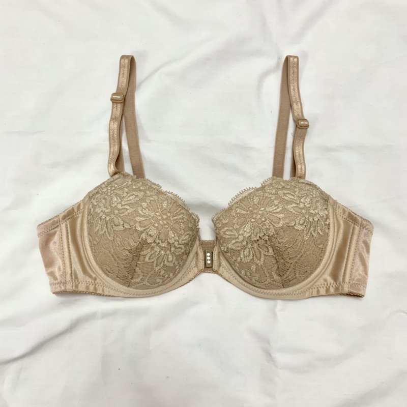 Áo Lót Nhật Ren Mút Mỏng, Áo Bra Nâng Ngực Có Gọng Cài Trước & Cài Sau Hàng Cao Cấp