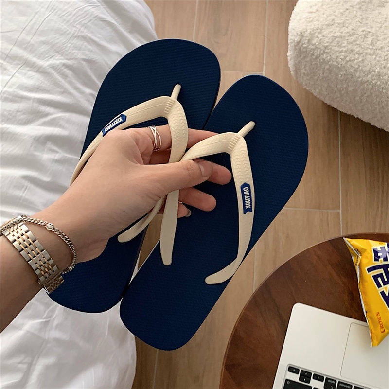 Dép tông nam Dép Thiết Kế Mới Kiểu Dáng Đơn Giản Thời Trang Mùa Hè Theo Phong Cách Hàn Quốc Dành Cho Cặp Đôi