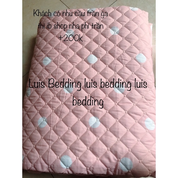 Ga và 2 vỏ gối Cotton Living chất liệu mềm,mát,thấm hút mồ hôi | BigBuy360 - bigbuy360.vn