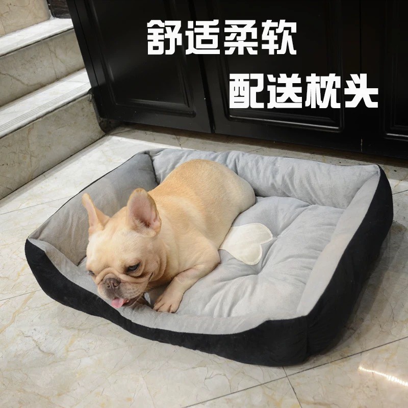 Giường ngủ cho thú cưng ♥️Freeship♥️ giảm 20k khi nhập mã &quot;giuongchomeo&quot; nệm ngủ chó mèo ấm áp
