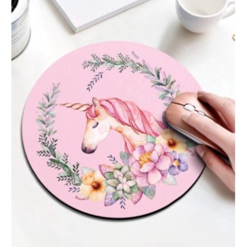 Tấm lót chuột tròn / vuông - mouse pad siêu cute