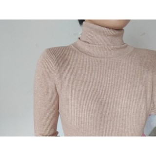 Áo len cổ lọ(order)