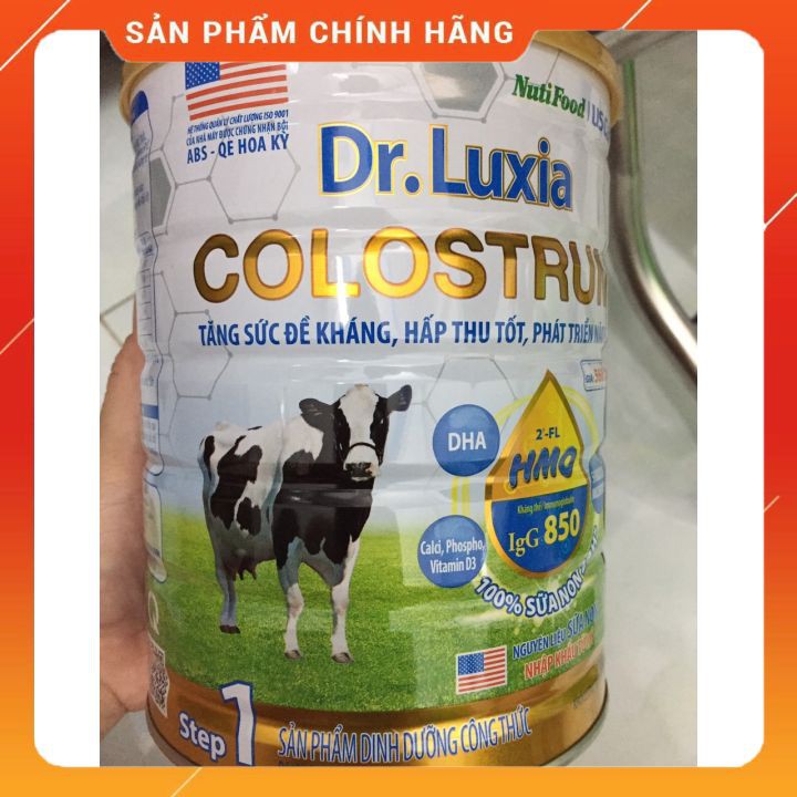 Sữa Dr.Luxia Colostrum Step1+2+3+4 lon 400g