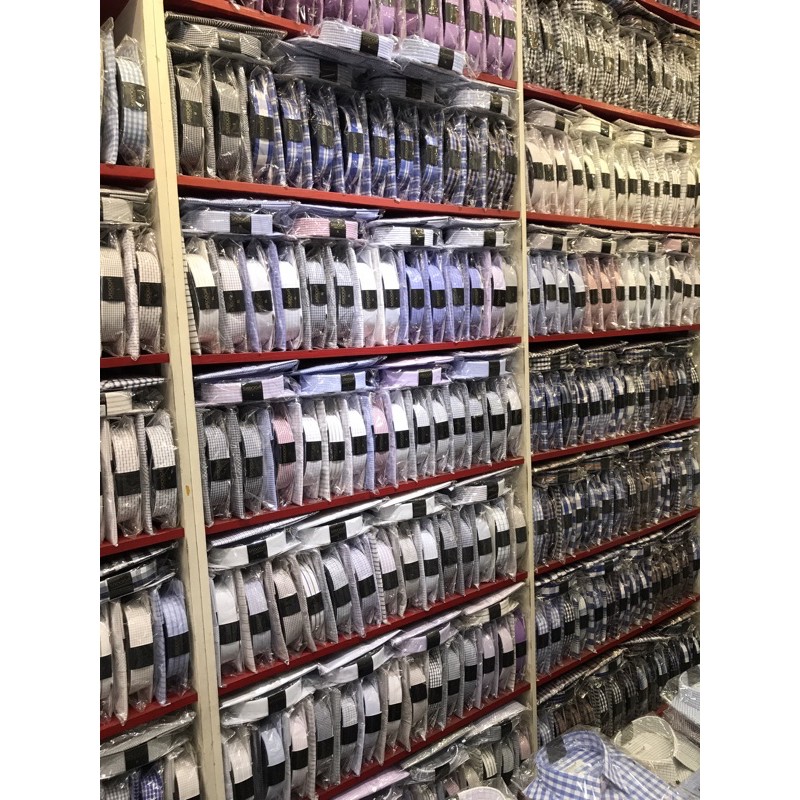 Áo sơ mi ngắn tay nam trung niên hàng công ty SADOGA+ẢNH THẬt