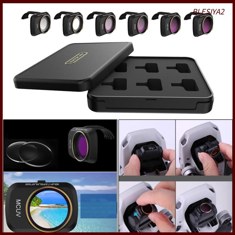 Set 2 Bộ Lọc Ống Kính MCUV CPL ND Cho DJI Mavic Mini / Mini 2