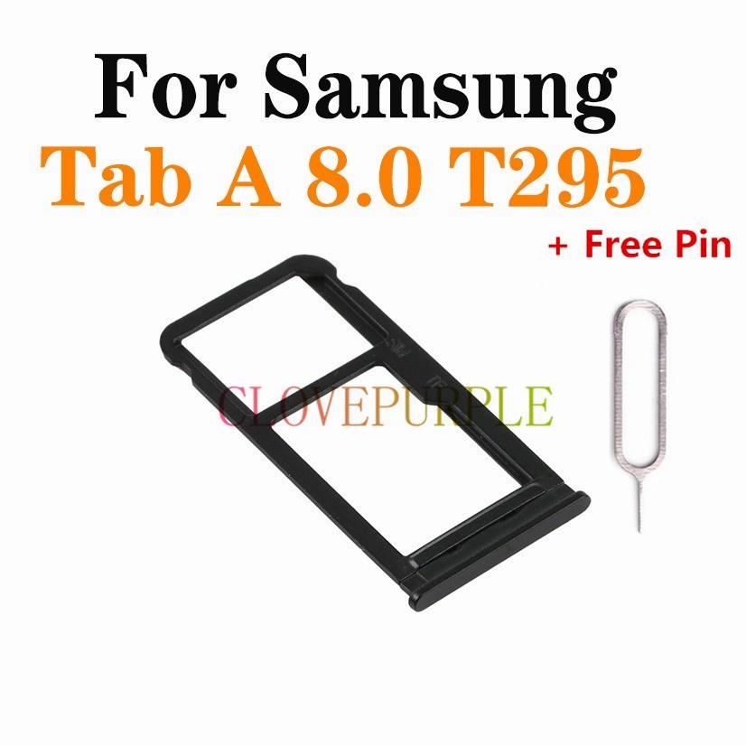 Khay đựng thẻ nhớ SD và sim sửa chữa thay thế cho Samsung Galaxy Tab A 8.0 2019 T290 T295