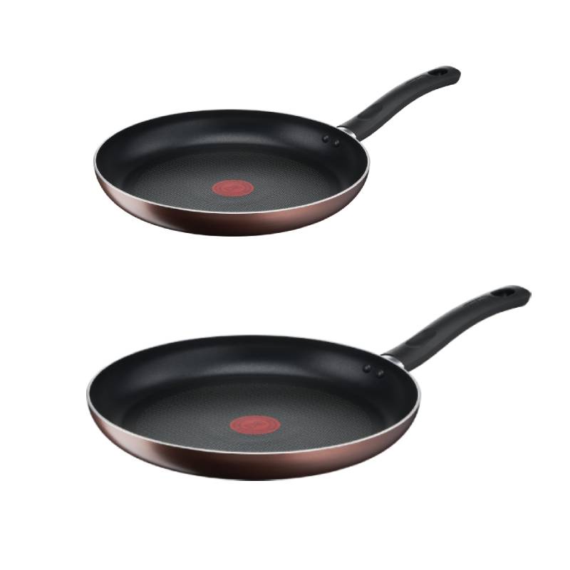 [Mã LIFEHL25 giảm 10% đơn 350K] Combo Tefal Day By Day Chảo chiên 24cm &amp; Chảo chiên 28cm