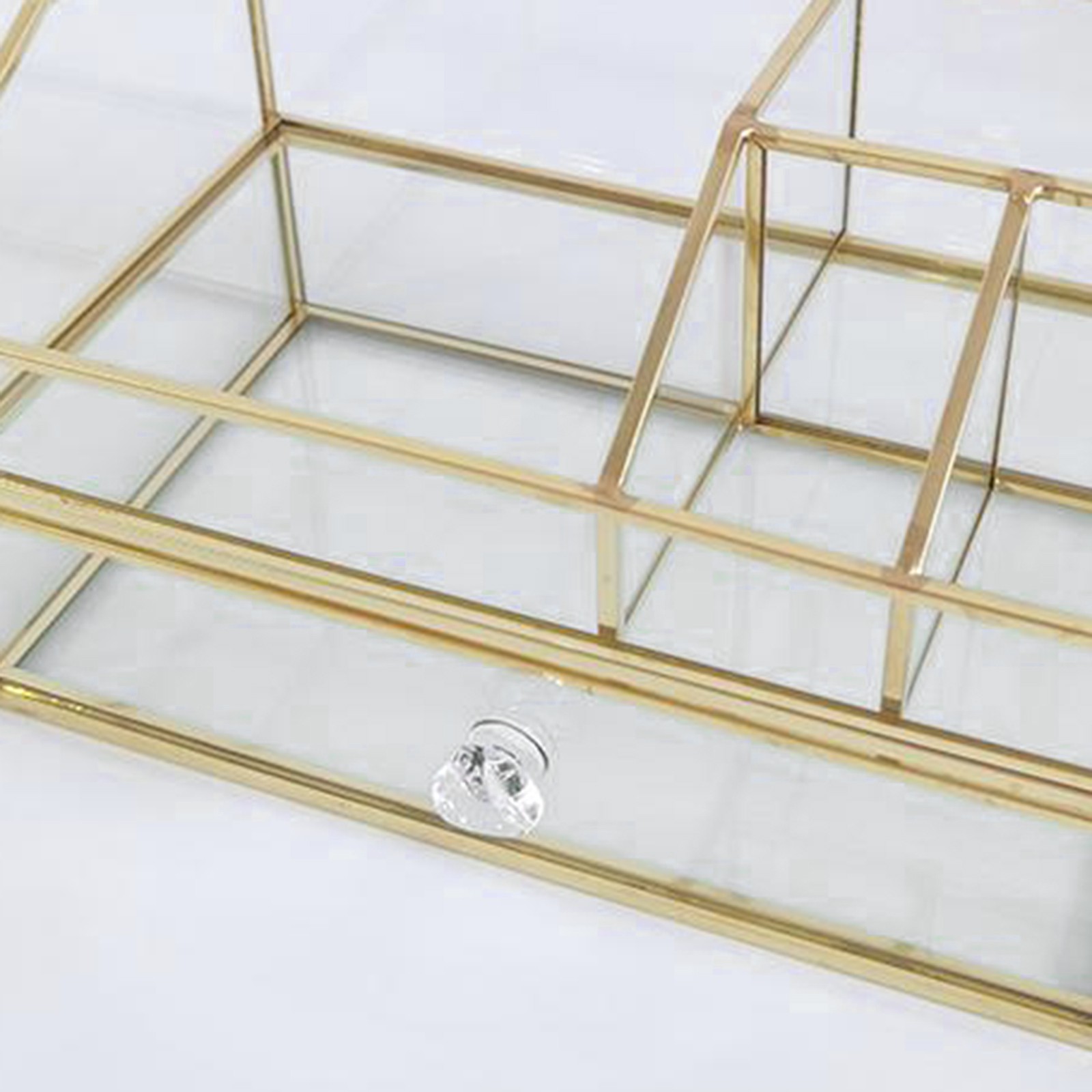 Hộp Đựng Đồ Trang Điểm Bằng Thủy Tinh Trong Suốt 61